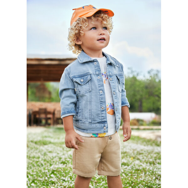 ΠΑΙΔΙΚΗ ΒΕΡΜΟΥΔΑ ΛΙΝΗ ΜΠΕΖ ΑΓΟΡΙ MAYORAL 24-01227-011 - Image 1