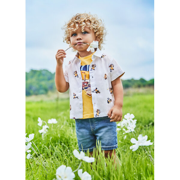 ΤΖΙΝ ΒΕΡΜΟΥΔΑ DENIM ΜΑΛΑΚΟ ΜΠΛΕ  ΑΓΟΡΙ MAYORAL 24-01239-026 - Image 1