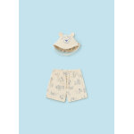 ΣΕΤ ΒΕΡΜΟΥΔΑ ΜΕ ΚΑΠΕΛΟ  ΕΚΡΟΥ ΑΓΟΡΙ MAYORAL 24-01249-027