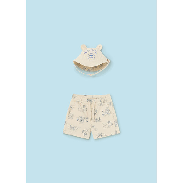 24-01249-027-L-4 ΣΕΤ ΒΕΡΜΟΥΔΑ ΜΕ ΚΑΠΕΛΟ ΕΚΡΟΥ ΑΓΟΡΙ MAYORAL 24-01249-027 - Image 1