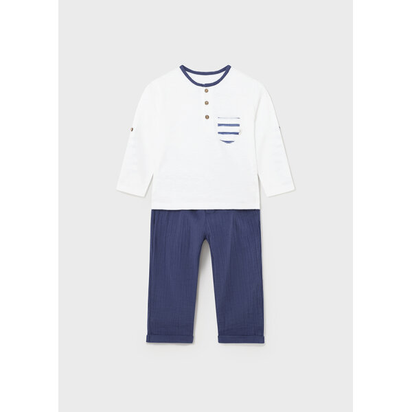 ΣΕΤ ΠΑΝΤΕΛΟΝΙ ΓΚΟΦΡΕ ΜΠΛΕ ΑΓΟΡΙ MAYORAL 24-01554-015 - Image 1