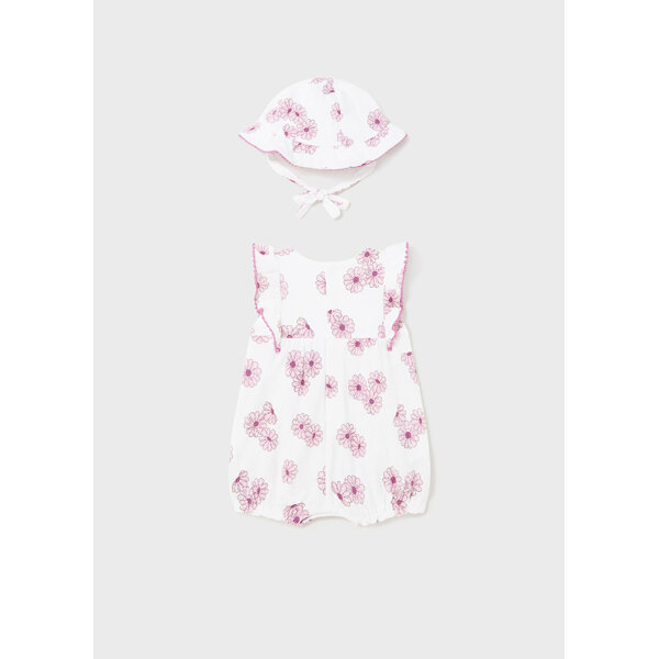 Φορμάκι με καπέλο ροζ Mayoral 24-01607-038 - Image 3