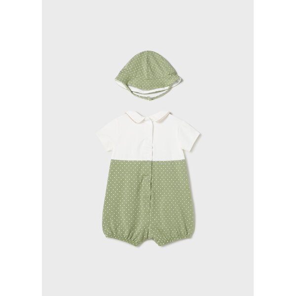 Φορμάκι Σαλοπέτα κοντό με Καπέλο Mayoral 24-01616-015 - Image 2