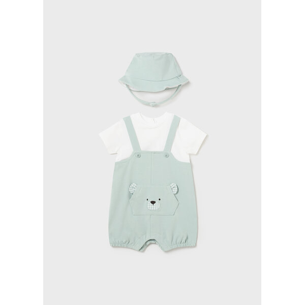 Φορμάκι Σαλοπέτα κοντό με Καπέλο Mayoral 14-01618-046 - Image 1