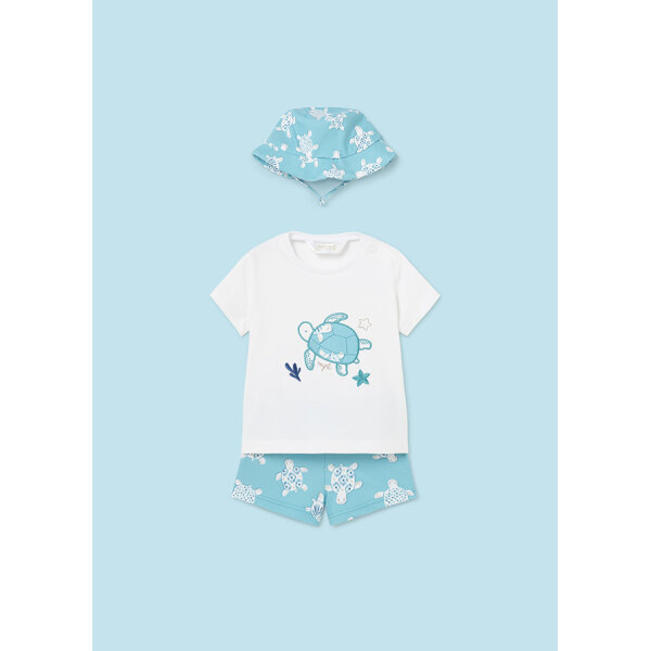 24-01620-057-L-4 Σετ μαγιό με καπέλο αγόρι Mayoral 24-01620-057 - Image 1