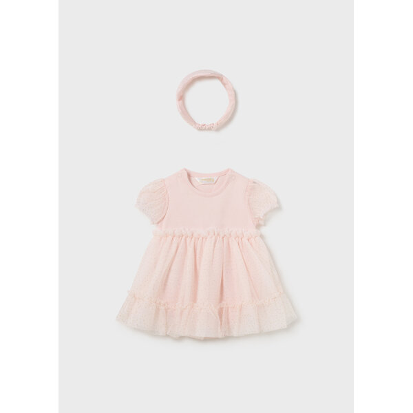 24-01629-046-L-4 Φόρεμα με κορδέλα Mayoral 24-01629-046 - Image 1