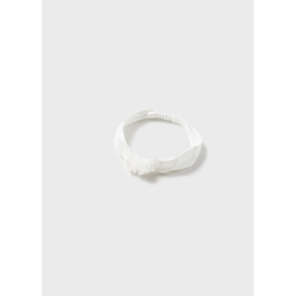 Φορμάκι κοντό με Τούλι Λευκό Mayoral 24-01702-059 - Image 5