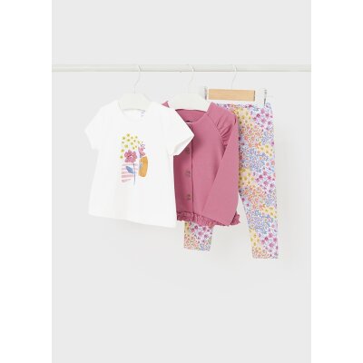 ΣΕΤ ΤΡΙΑ ΤΕΜΑΧΙΑ ΜΕ ΚΟΛΑΝ  ΡΟΖ ΚΟΡΙΤΣΙ  MAYORAL  24-01735-023