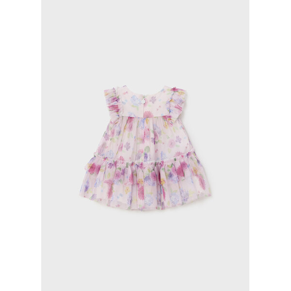 Φόρεμα με τούλι  ροζ Mayoral 24-01818-006 - Image 5