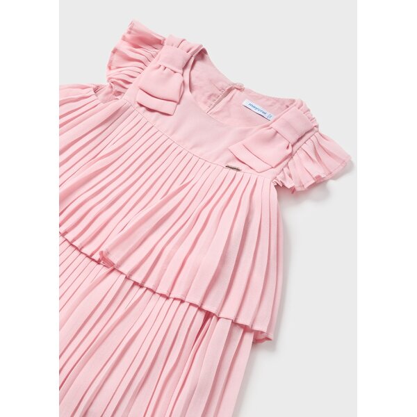 ΦΟΡΕΜΑ ΠΛΙΣΕ ΡΟΖ ΚΟΡΙΤΣΙ  MAYORAL 24-01911-084 - Image 4