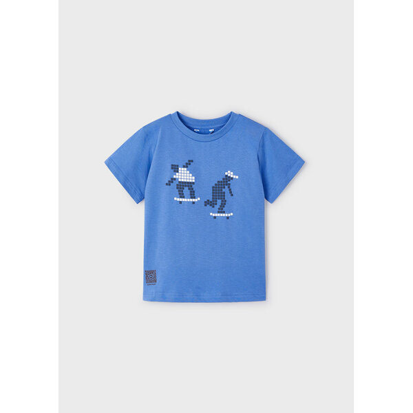 24-03013-089-L-4 ΜΠΛΟΥΖΑ ΚΟΝΤΟΜΑΝΙΚΗ ΜΠΛΕ ΑΓΟΡΙ MAYORAL 24-03013-089 - Image 1