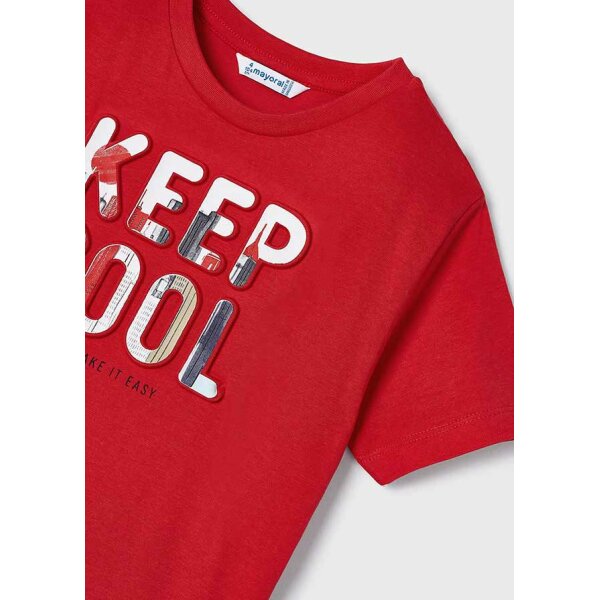 ΜΠΛΟΥΖΑ ΚΟΝΤΟΜΑΝΙΚΗ ΚΟΚΚΙΝΗ ΑΝΑΓΛΥΦΗ ΑΓΟΡΙ MAYORAL 24-03016-017 - Image 4