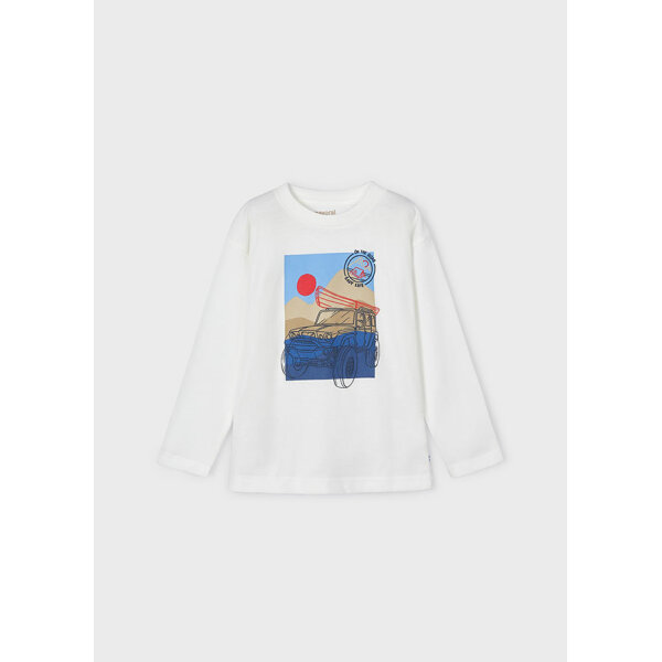 24-03027-049-L-4 ΜΠΛΟΥΖΑ ΜΑΚΡΥΜΑΝΙΚΗ  ΕΚΡΟΥ ΑΓΟΡΙ MAYORAL 24-03027-049 - Image 1