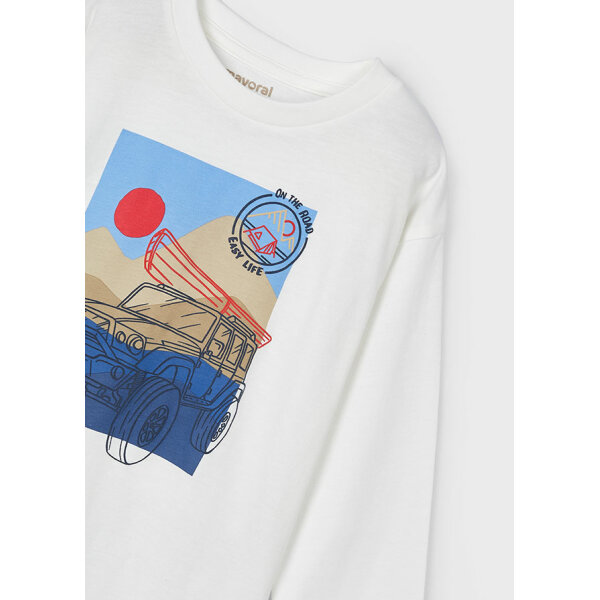 ΜΠΛΟΥΖΑ ΜΑΚΡΥΜΑΝΙΚΗ  ΕΚΡΟΥ ΑΓΟΡΙ MAYORAL 24-03027-049 - Image 3