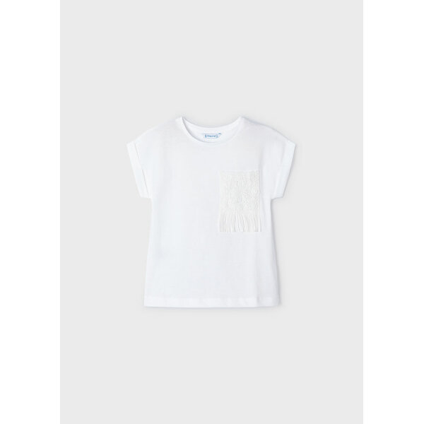 ΜΠΛΟΥΖΑ ΚΟΝΤΟΜΑΝΙΚΗ ΛΕΥΚΗ ΚΟΡΙΤΣΙ MAYORAL 24-03087-036 - Image 3