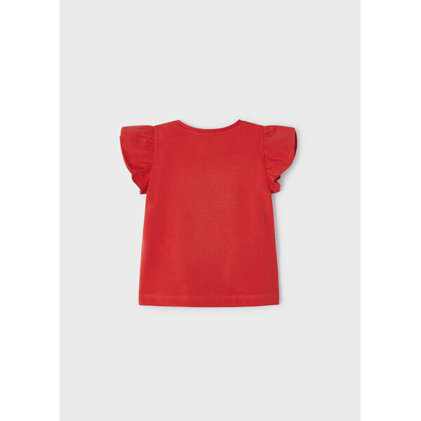 ΚΟΝΤΟΜΑΝΙΚΗ ΜΠΛΟΥΖΑ ΚΟΚΚΙΝΗ   ΚΟΡΙΤΣΙ MAYORAL 24-03091-058 - Image 3