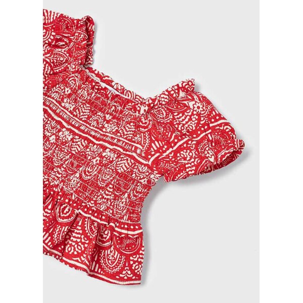 ΜΠΛΟΥΖΑ ΣΦΗΚΟΦΩΛΙΑ ΚΟΚΚΙΝΗ  ΚΟΡΙΤΣΙ MAYORAL 24-03177-083 - Image 4