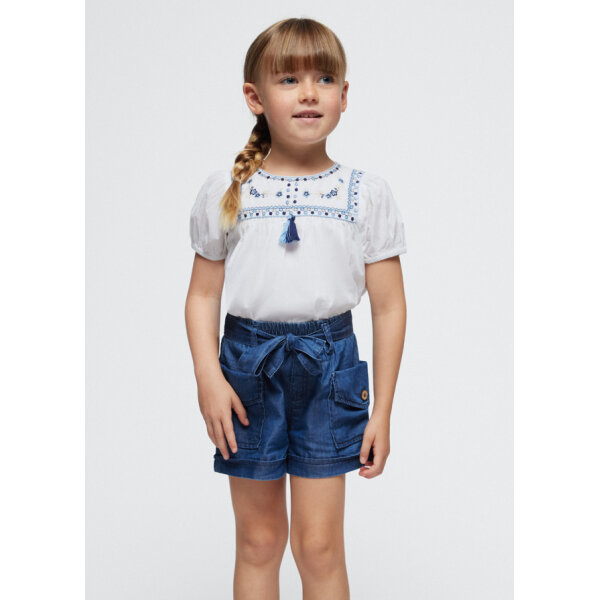 24-03252-090-L-3 ΣΟΡΤΣ ΤΖΙΝ ΜΠΛΕ TENCEL  ΚΟΡΙΤΣΙ MAYORAL 24-03252-090 - Image 1