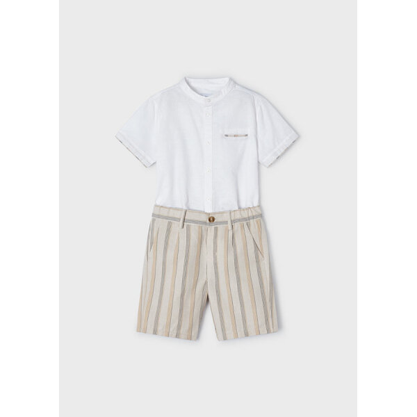 24-03283-042-L-4 - Αντιγραφή ΣΕΤ ΒΕΡΜΟΥΔΑ ΛΙΝΗ ΕΚΡΟΥ  ΑΓΟΡΙ MAYORAL 24-03283-042 - Image 1