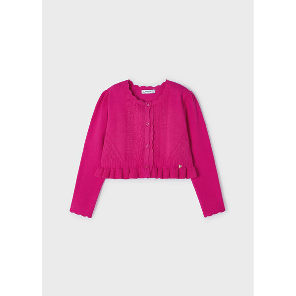 ΖΑΚΕΤΑ ΠΛΕΧΤΗ ΔΙΑΤΡΗΤΗ ΦΟΥΞΙΑ ΚΟΡΙΤΣΙ MAYORAL 24-03354-027 - Image 1