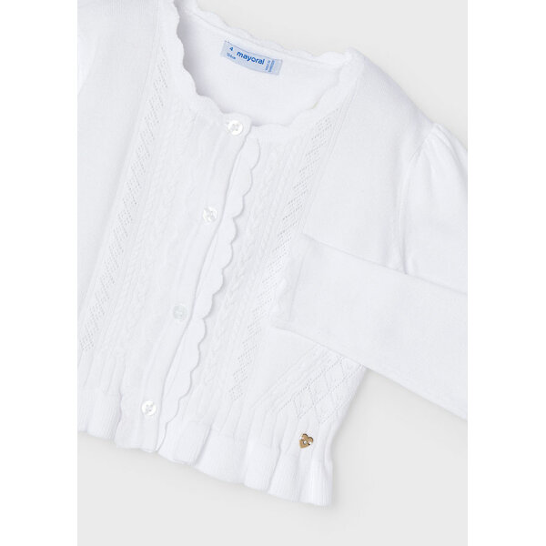 24-03354-030-L-6 ΖΑΚΕΤΑ ΠΛΕΧΤΗ ΔΙΑΤΡΗΤΗ ΛΕΥΚΗ ΚΟΡΙΤΣΙ MAYORAL 24-03354-030 - Image 4