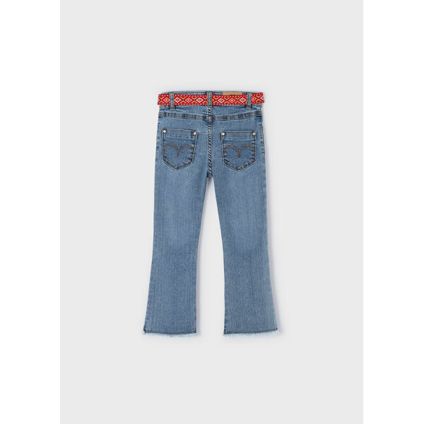 24-03534-026-L-5 ΤΖΙΝ ΠΑΝΤΕΛΟΝΙ ΜΕ ΚΟΚΚΙΝΗ ΖΩΝΗ ΚΟΡΙΤΣΙ MAYORAL 24-03534-026 - Image 3