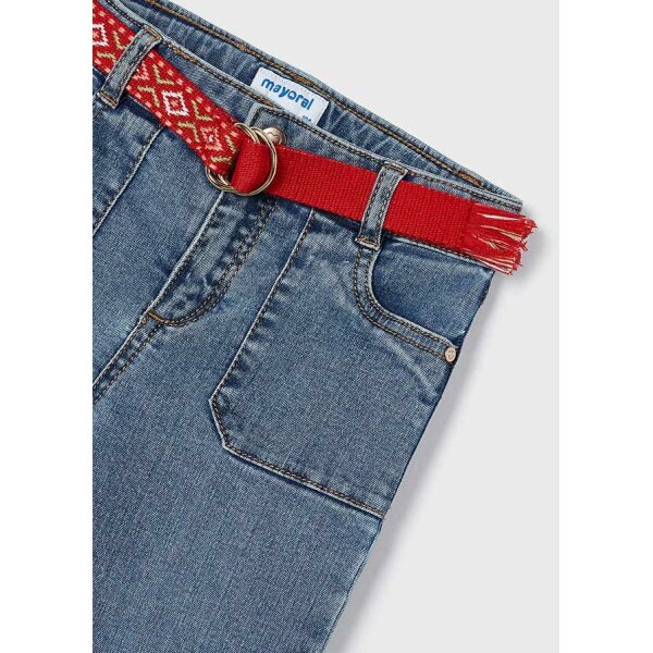 24-03534-026-L-6 ΤΖΙΝ ΠΑΝΤΕΛΟΝΙ ΜΕ ΚΟΚΚΙΝΗ ΖΩΝΗ ΚΟΡΙΤΣΙ MAYORAL 24-03534-026 - Image 4