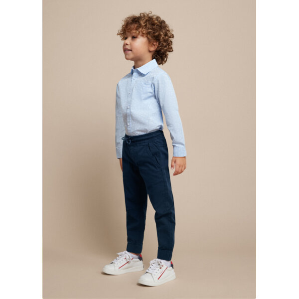 24-03547-016-L-3 ΠΑΝΤΕΛΟΝΙ ΜΠΛΕ SKATER FIT  ΑΓΟΡΙ MAYORAL 24-03547-016 - Image 1