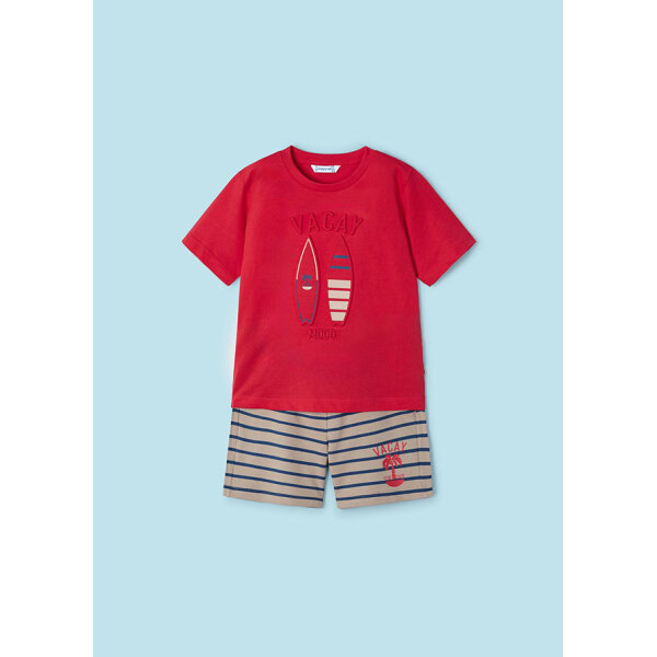 ΣΕΤ ΒΕΡΜΟΥΔΑ  ΜΑΚΟ ΡΙΓΕ ΚΟΚΚΙΝΟ ΑΓΟΡΙ MAYORAL 24-03607-020 - Image 5