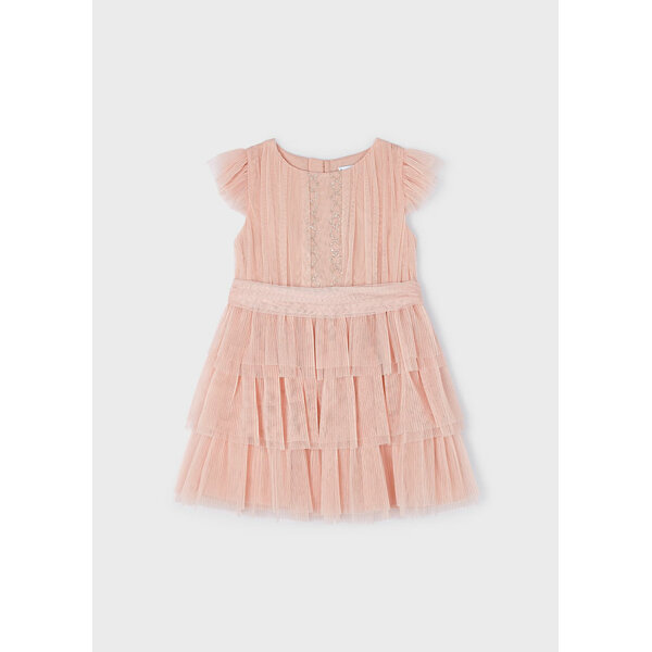 24-03912-054-L-4 ΦΟΡΕΜΑ ΜΕ ΤΟΥΛΙ ΠΛΙΣΕ ΡΟΖ  ΚΟΡΙΤΣΙ MAYORAL 24-03912-054 - Image 3