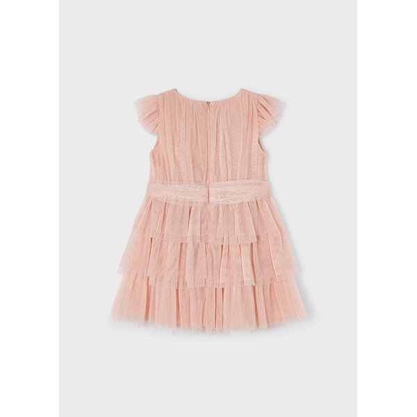 24-03912-054-L-5 ΦΟΡΕΜΑ ΜΕ ΤΟΥΛΙ ΠΛΙΣΕ ΡΟΖ  ΚΟΡΙΤΣΙ MAYORAL 24-03912-054 - Image 4