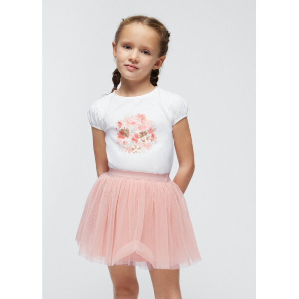 ΣΕΤ ΦΟΥΣΤΑ ΜΕ ΤΟΥΛΙ ΡΟΖ ΚΟΡΙΤΣΙ MAYORAL 24-03953-031 - Image 1