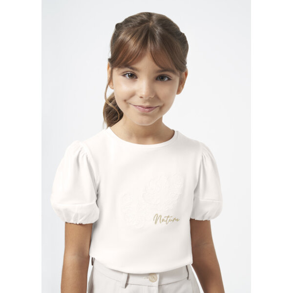 ΜΠΛΟΥΖΑ ΚΟΝΤΟΜΑΝΙΚΗ ΑΠΛΙΚΕ ΕΚΡΟΥ ΚΟΡΙΤΣΙ MAYORAL 24-06002-072 - Image 1