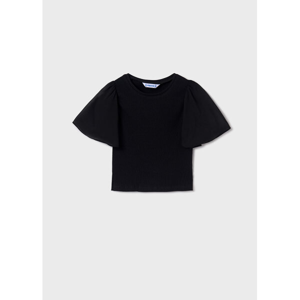 ΜΠΛΟΥΖΑ ΚΟΝΤΟΜΑΝΙΚΗ  ΜΑΥΡΗ ΚΟΡΙΤΣΙ MAYORAL 24-06004-027 - Image 3