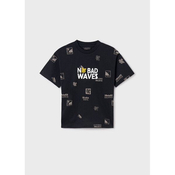 ΜΠΛΟΥΖΑ ΚΟΝΤΟΜΑΝΙΚΗ ΜΕ ΣΤΑΜΠΑ ΜΑΥΡΗ ΑΓΟΡΙ MAYORAL 24-06031-054 - Image 1