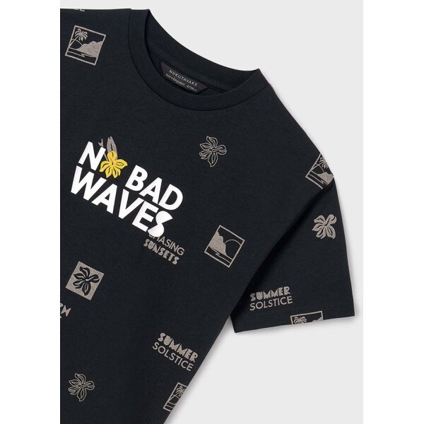 ΜΠΛΟΥΖΑ ΚΟΝΤΟΜΑΝΙΚΗ ΜΕ ΣΤΑΜΠΑ ΜΑΥΡΗ ΑΓΟΡΙ MAYORAL 24-06031-054 - Image 4