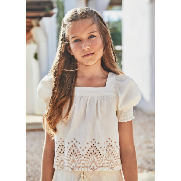 24-06106-032-L-1 ΠΟΥΚΑΜΙΣΑ ΜΕ ΚΕΝΤΗΜΑΤΑ ΜΠΕΖ ΚΟΡΙΤΣΙ MAYORAL 24-06106-032 - Image 1