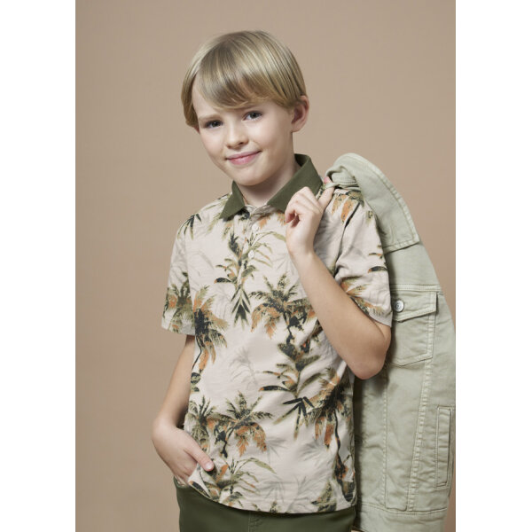 24-06113-010-L-1 - Αντιγραφή ΚΟΝΤΟΜΑΝΙΚΟ ΠΟΛΟ ΣΤΑΜΠΩΤΟ ΧΑΚΙ ΑΓΟΡΙ MAYORAL 24-06113-010 - Image 1