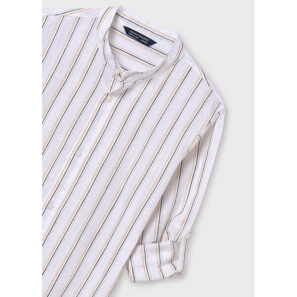 ΠΟΥΚΑΜΙΣΟ ΜΑΟ ΜΑΚΡΥΜΑΝΙΚΟ ΡΙΓΕ ΕΚΡΟΥ ΑΓΟΡΙ MAYORAL 24-06122-029 - Image 4