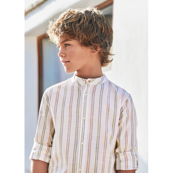 ΠΟΥΚΑΜΙΣΟ ΜΑΟ ΜΑΚΡΥΜΑΝΙΚΟ ΡΙΓΕ ΜΠΕΖ ΑΓΟΡΙ MAYORAL 24-06122-030 - Image 1