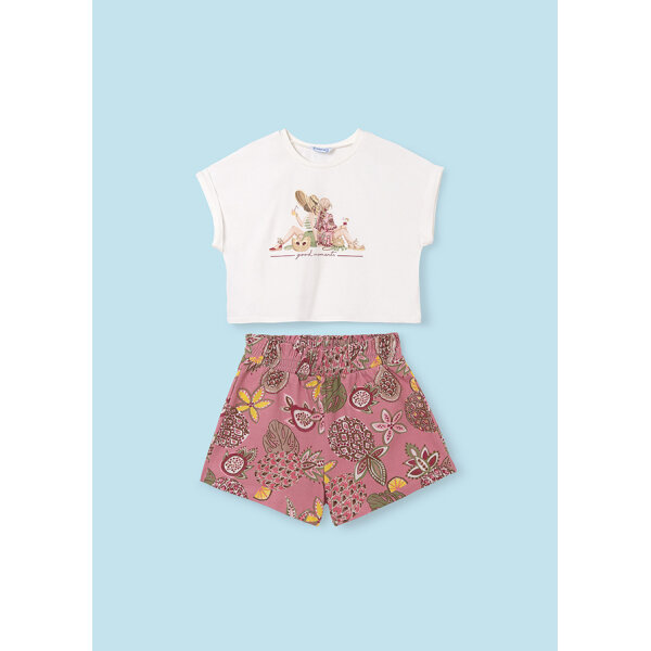 ΣΕΤ ΜΕ ΣΟΡΤΣ ΣΤΑΜΠΩΤΟ ΡΟΖ ΚΟΡΙΤΣΙ MAYORAL 24-06274-060 - Image 3