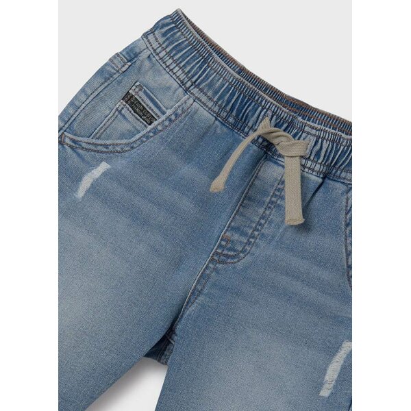 ΒΕΡΜΟΥΔΑ  ΤΖΙΝ DENIM JOGGER ΜΠΛΕ ΑΓΟΡΙ MAYORAL 24-06282-039 - Image 2