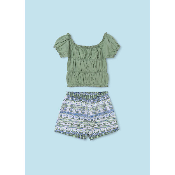 ΣΕΤ ΜΕ ΣΟΡΤΣ ΣΤΑΜΠΩΤΟ ΠΡΑΣΙΝΟ ΚΟΡΙΤΣΙ MAYORAL 24-06292-030 - Image 3