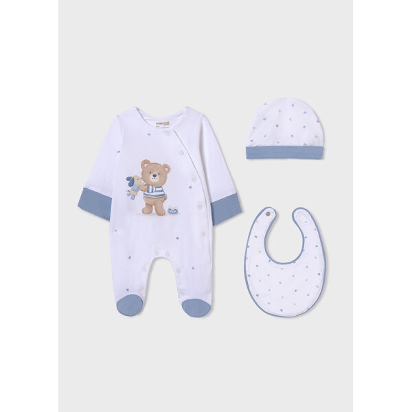 Σετ Δώρου Φορμάκι  Μακρυμάνικο Γαλάζιο Mayoral 24-09448-015 - Image 1