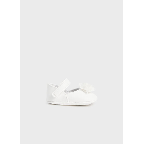 24-09740-049-L-4 Παιδικές μπαλαρίνες λευκό Mayoral 24-09740-049 - Image 6