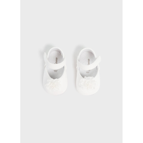 24-09740-049-L-5 Παιδικές μπαλαρίνες λευκό Mayoral 24-09740-049 - Image 1