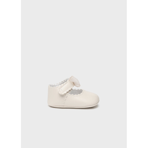 24-09742-057-L-4 Παιδικές μπαλαρίνες εκρού Mayoral 24-09742-057 - Image 2