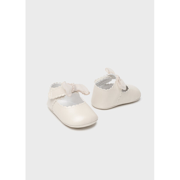 24-09742-057-L-6 Παιδικές μπαλαρίνες εκρού Mayoral 24-09742-057 - Image 4