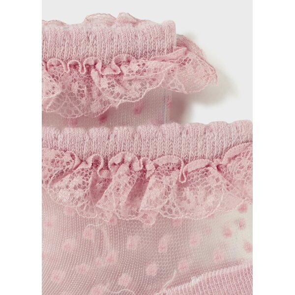 24-10654-065-L-5 ΚΑΛΤΣΑΚΙ ΠΛΟΥΜΕΤΙ ΡΟΖ ΚΟΡΙΤΣΙ MAYORAL 24-10654-065 - Image 2