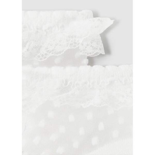 ΚΑΛΤΣΑΚΙ ΠΛΟΥΜΕΤΙ ΛΕΥΚΟ ΚΟΡΙΤΣΙ MAYORAL 24-10654-067 - Image 2